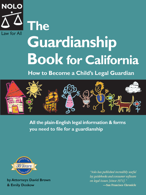 Cover image for Guardianship Book for California, The